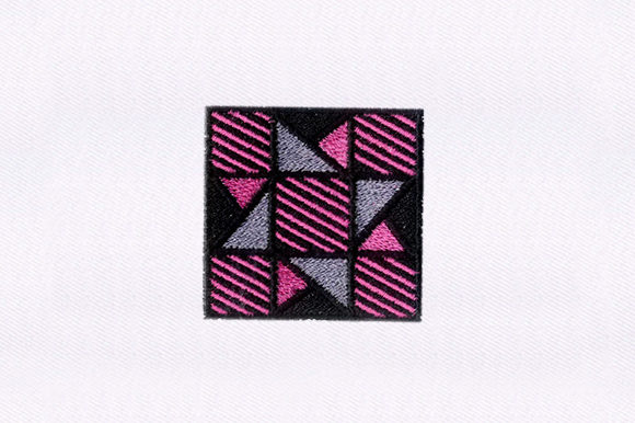 Black Quilting Design Review for Small Business Merchandise