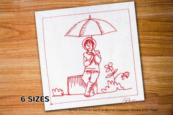Boy with Umbrella Bluework Review