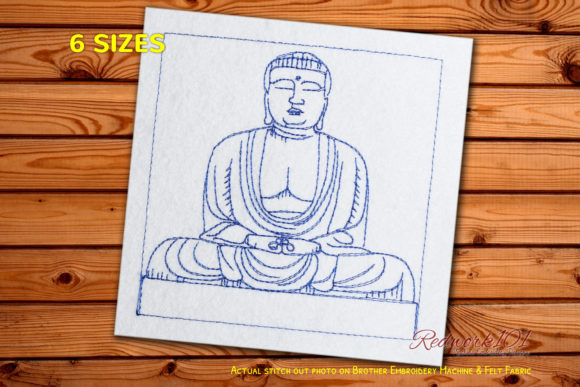 Buddhism Statue Machine Embroidery Review for Business Use