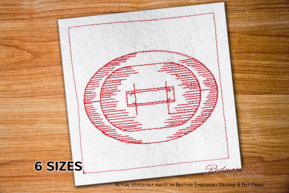 Cricket Pitch Machine Embroidery Design Review