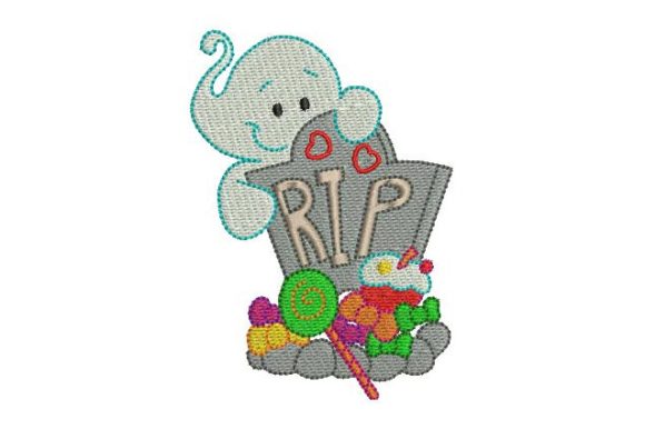 Cute Ghost Embroidery Review: A Charming Design for Kids Projects