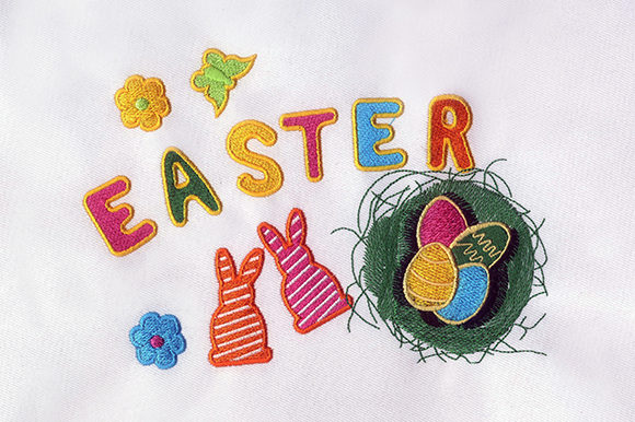 Decorations Easter Embroidery Review for Small Business Merch