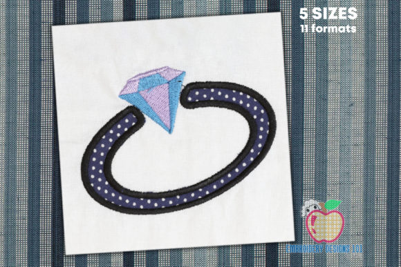 Diamond Engagement Ring Applique Review for Etsy Sellers
