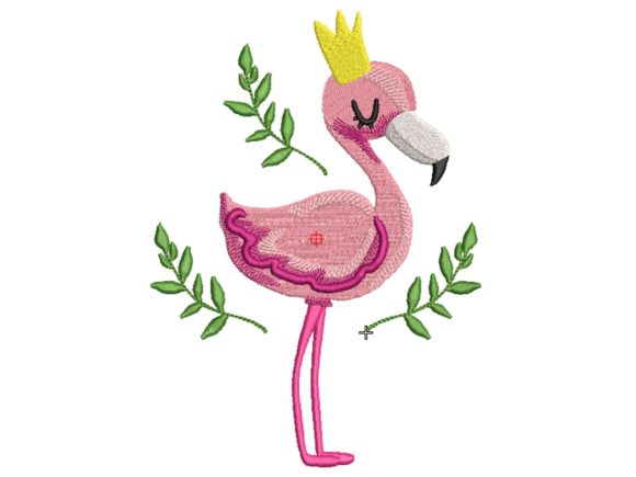 Flamingo Embroidery Design Review for Real Projects