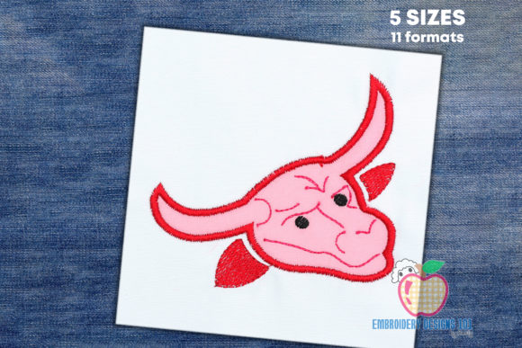 Longhorns Applique Review for Boutique Sweatshirt Embroidery