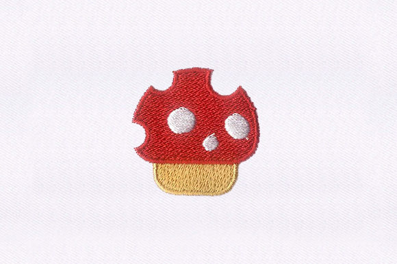 Mushroom Embroidery Design Review for Small Business Merch